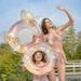 Pool & Accessories Kids Glitter Butterfly Swim Ring Thickened PVC Arm Floaties For Beginners_desvips.com