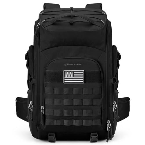 Maelstrom Tactical Backpack For Men, Water Resistant 40L Military Bag_desvips.com