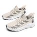 Trendy New Men's Breathable Mesh Sneakers Fashion Versatile Casual Fly Knit Comfortable Running Shoes_desvips.com