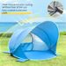Portable Pop Up Beach Tent Instant Sun Shelter For Kids Family UPF 50+ Windproof Foldable Includes Carry Bag Sand Pegs_desvips.com
