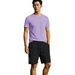 2026 Spring/Summer Men's Linen-Like Short Sleeve Shorts Set Outdoor Camping, Relaxed Fit, Multi-Color Breathable Sports_desvips.com