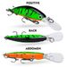 Long Casting Lure Hard Freshwater Bait Sinking Minnow 5.5g/7cm For Sunfish And Bass_desvips.com