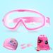 Children's Swimming Goggles Anti Fog Anti Ultraviolet Money Goggles Underwater High Definition Swimming Equipment 5031 Set_desvips.com