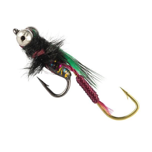 Shark Skimmer|5-Pack Micro Lure Swivel Hand-Tied Fly Hair Small Insect Hooks For Fishing_desvips.com