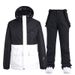 New Snowboarding Suit For Men Women, Couple Style, Warm Thickened Korean Version Ski Jacket And Pants Set_desvips.com