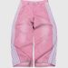 American Style Personality Street Jeans Striped Design Straight Wide-Leg Loose Casual Pants_desvips.com