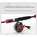 Bofeite Strong Attack Soft Tail Double Slightly Lead 1.1m 1.2m Valve Fishing Raft Rod_desvips.com