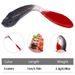 5pcs/bag Soft Tail Silicone Bait Soft Swim Bait With Flat Tail Pike Lure 7cm/2.2g Fishing Bait Peche For Bass Pike Leurre_desvips.com