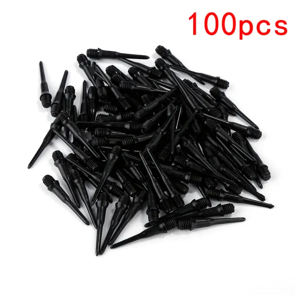 100PCS High Precision Electronic Plastic Professional Dart Durable Soft Tip Points Needle Replacement Set Darts_desvips.com