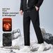 001 Men' Autumn Winter New Windproof Waterproof Outdoor Soft Shell Jacket Fleece Lined Thickened Caual Veratile Long_desvips.com