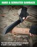 Mossy Oak 16-Inch Heavy Duty Machete With Saw And Sheath_desvips.com