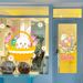 Easter Stickers Cartoon Easter Eggs Bunny Mall UV Window Decoration Electrostatic Glass Door Decals_desvips.com