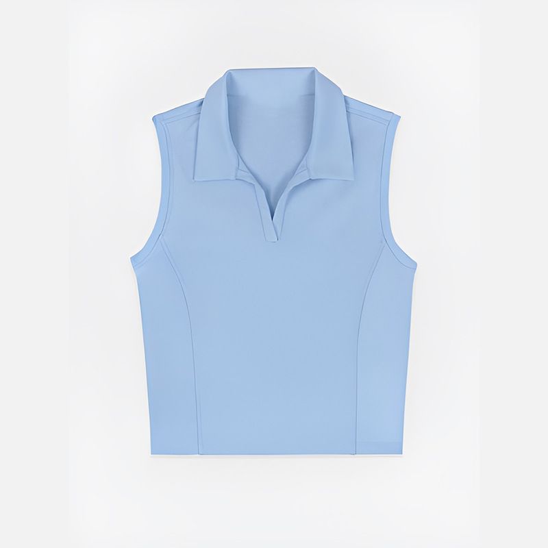 001 Coss-Bode New Polo Colla Baely Thee Beathable Spots Vest Women High Waist Shot Skit Running Tennis Fitness_desvips.com