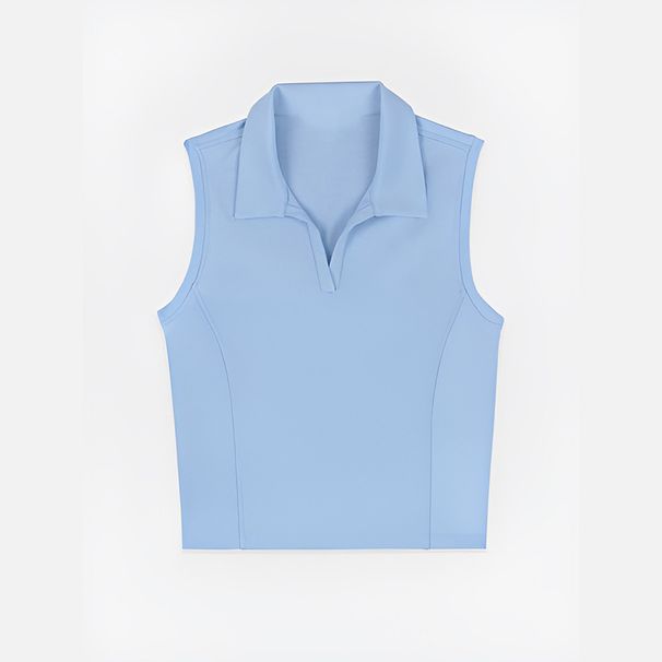 001 Coss-Bode New Polo Colla Baely Thee Beathable Spots Vest Women High Waist Shot Skit Running Tennis Fitness_desvips.com