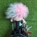 Happy Dopamine Golf Club Cover No. 1 Wooden Cap Cover Head Cover One Word Push Cover Cute Protective Cover_desvips.com