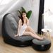 Outdoor Air Seat Cushion Foldable Portable Lazy Inflatable Sofa Reclining_desvips.com