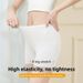 Women's Ice Silk Seamless Safety Shorts Modal Fabric Anti Exposure Summer Three Point Insurance Mid Waist Thin Leggings_desvips.com