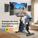 Wenoker Heimtrainer Fahrrad Mit App, Leises Ergometer Hometrainer Fahrrad Mit Magnetwiderstand,Bis 160KG_desvips.com