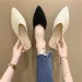 Women's Shoes New Design Flat Bottom Gentle Fashionable Versatile Vintage Comfortable Minimalist Style Triple Biege Free_desvips.com