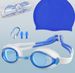 Children's Swimming Goggles And Swimming Caps Set Fashionable High Definition Waterproof And Anti Fog Children's Swimming Goggles Set_desvips.com