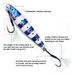 Lure Sea Jig Single Tying Bright Silk Feather Boat Heavy Duty Line Hook Bulk Fishing Gear_desvips.com