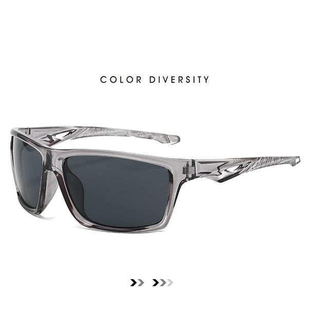 Men's Glasses Outdoor Cycling Mountaineering Running Sunglasses Anti Ultraviolet Sunglasses Men's High End Fashion Personality Trend Glasses_desvips.com