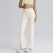 Double-line Yoga Bell-bottom Pants High Waist Hip Lifting Belly Trouser Nude Dance Fitness Outdoor Sports Women_desvips.com