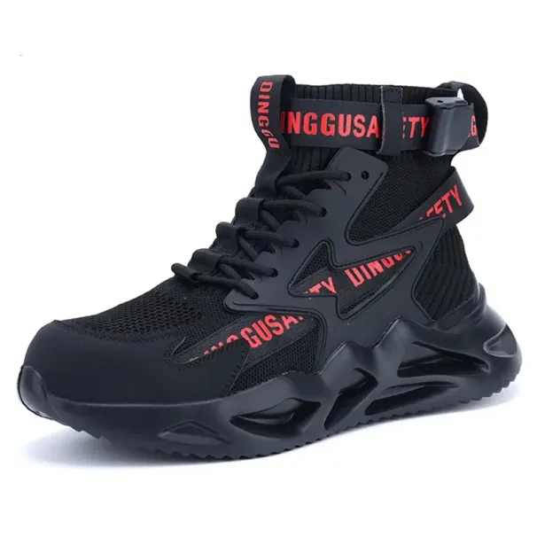 Mens Safety Boots Must Not Be Damaged Steel Shoe Caps Breathable Sports Protective Work Shoes And Footwear 250402_desvips.com