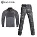 Hanye Outdoor Agent Camouflage Men Breathable Wear-Resistant Tactical Frog Training Suit Long Sleeve Set_desvips.com