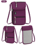 Cross-border RFID Passport Bag Multifunctional Portable Passport Holder Card Bag Storage Document Bag Crossbody Bag_desvips.com