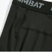 Men's Black Five Point Fitness Shorts Quick Drying High Elasticity Tight Fitting Muscle Building Summer Sports Wear Trendy Style_desvips.com