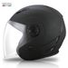 Motorcycle helmet Men's and women's half helmet 3/4 vintage helmet Motorcycle pedal helmet_desvips.com