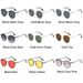 Trendy Circle Round Sunglasses Vintage Summer Hippie Glasses UV Protection Eyewear For Women Men_desvips.com