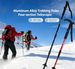 Kangbeijia Essential Items Mountain Climbing: Trekking Poles, Equipment Men And Women, Outdoor Hiking Sticks With Red_desvips.com