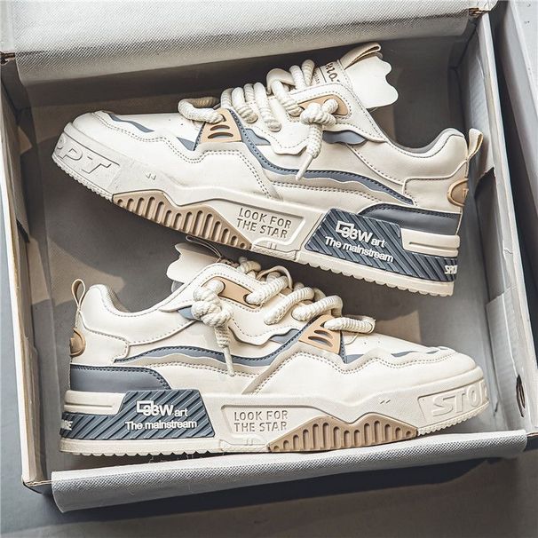 Cross-border Large Size Men's Summer 2024 New Breathable Casual Youth Trend Sports Versatile Flat Shoes_desvips.com
