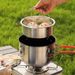 304 Stainless Steel Camping Pressure Cooker Portable Pot For High Altitude Cooking Lightweight Durable Perfect For Backpacking Hiking Outdoor_desvips.com