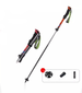 7075 Aluminum Alloy Outdoor Telescopic Carbon Children's Folding Walking Stick Professional Hiking Equipment Supplies_desvips.com