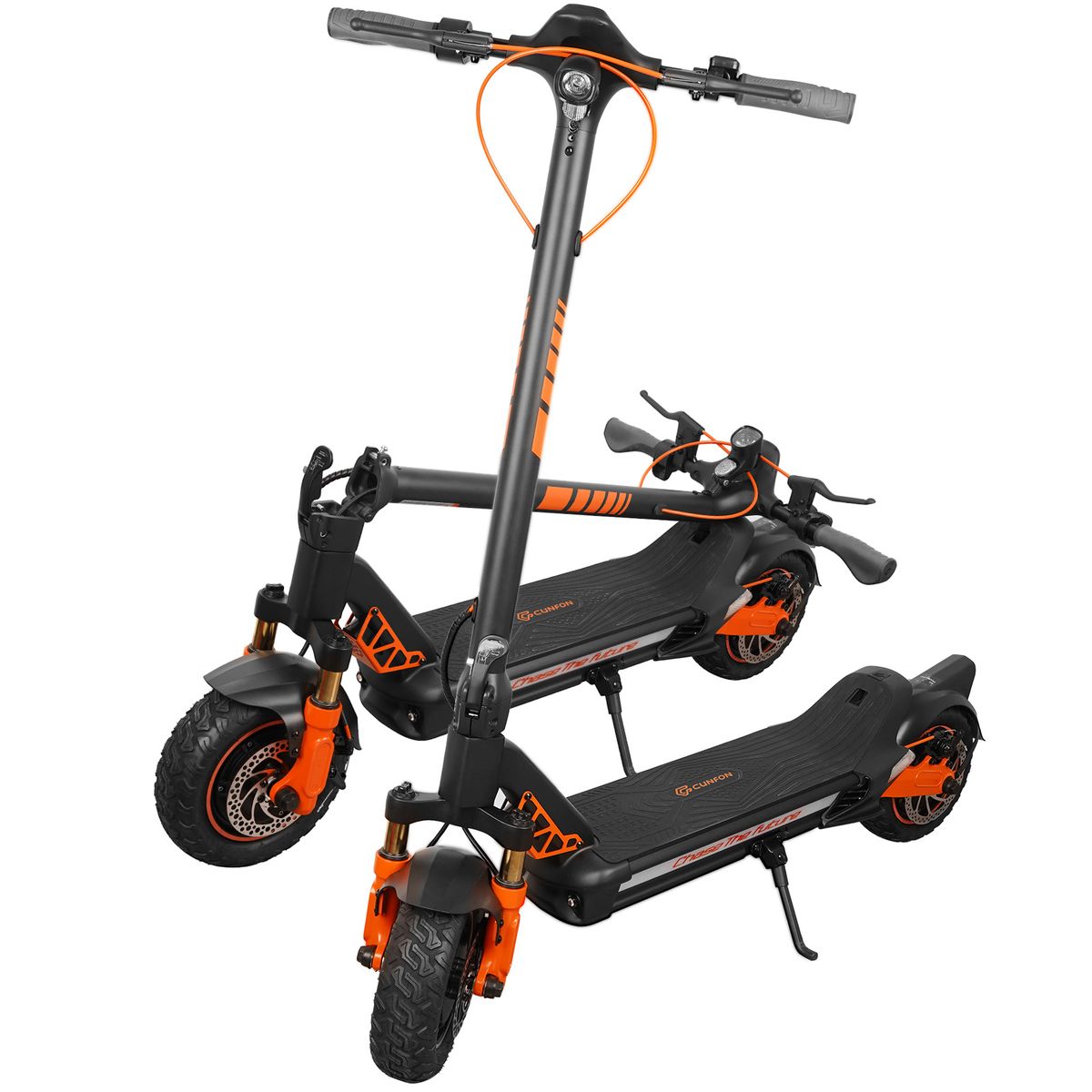 CUNFON RZ1000 Dual Motor Electric Scooter With 48V 24AH Battery_desvips.com