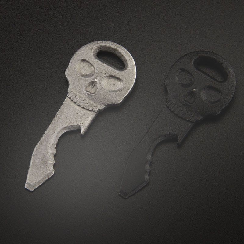 EDC Gadgets Multifunctional Portable Outdoor Ghost Head Key Slot Screw Bottle Opener Gift_desvips.com