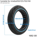 Naenbo 10*2.125 Solid Tire 10inch No Inflation Needed Suitable For F20/F25/F30/F40 Scooters_desvips.com