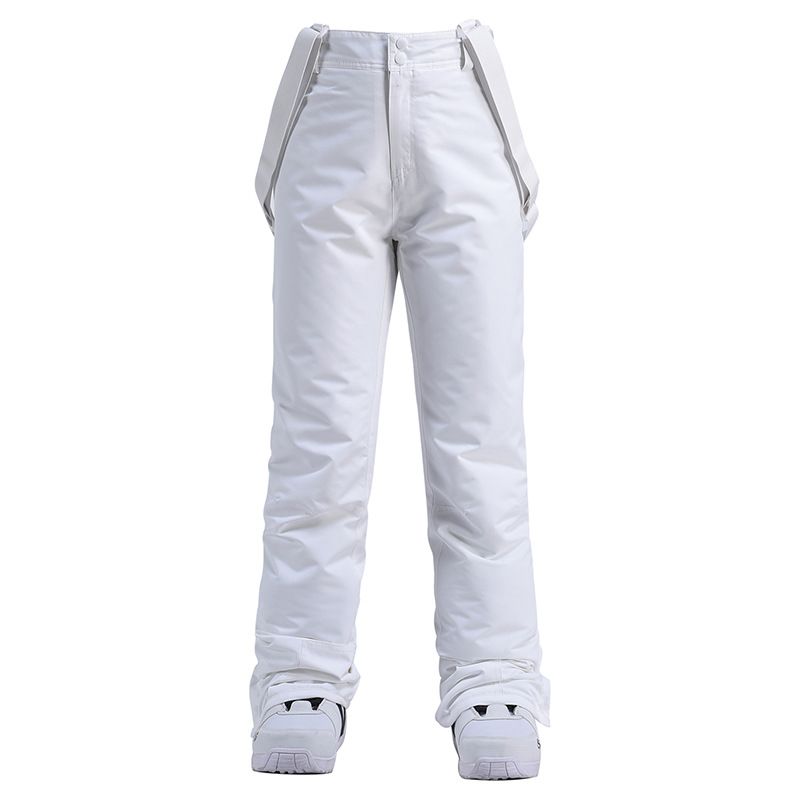 for Men And Women Winter Outdoor Windproof Water-Resistant Warm Thickened Snowboard Snow Ski Bib Pants_desvips.com