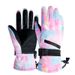 Three Snowmen Ski For Men And Women Outdoor Skiing Cycling Thickened Touchscreen Waterproof Warm Zipper Fleece Gloves_desvips.com