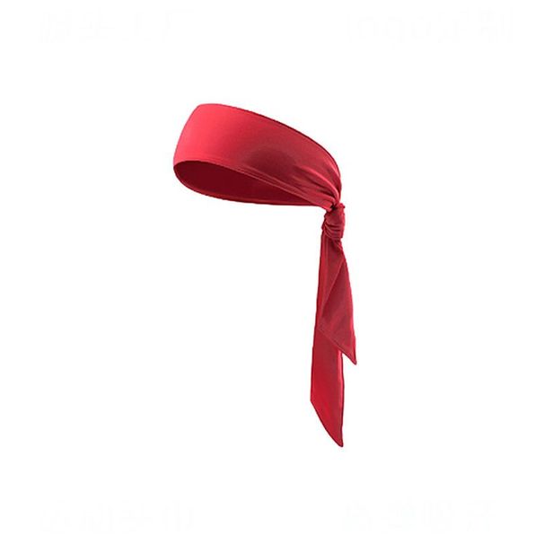 Tie-on Sports Fluorescent Yellow Headband For Street Basketball, Sweat-absorbing, Fitness, Elastic, Quick-drying,_desvips.com