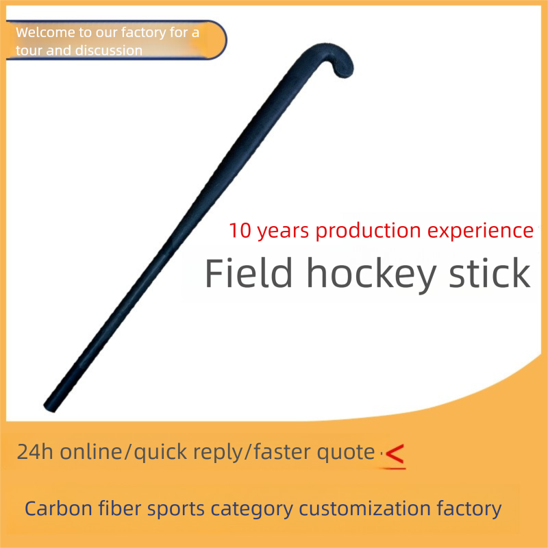 Field 3K Fiber Ice Full Carbon Irish Hockey Stick Custom_desvips.com