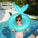 Swimming Rings Mermaid Tail Swimming Ring 110 Large Adult Life Buoy Floating Floating Water Chair Inflatable_desvips.com