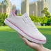 New Dingless Ddmysaturn Golf Sneakers Board Solid Color Simple Outdoor Training Wear Resistant And Anti Slip Sports_desvips.com