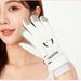 Windproof Thickened Cold-proof Skiing Riding Women's High Appearance Warm Cute Fleece-lined Touchscreen Gloves_desvips.com
