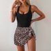 One-Piece Suits Hot Sale Female Sexy Slim Skirt Swimsuit Printed One Piece Swimsuit Bikini_desvips.com