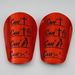 Premium Electroplated Shin Pads Mini Soccer Shin Guards Adult And Children Protective Gear Sports & Outdoor Accessories_desvips.com