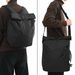 Modern Bicycle Bag - Stylish & Functional Weatherproof Polyester Pouch With Ample Storage - Gray/Black - 33 X 16 X 48 Cm_desvips.com
